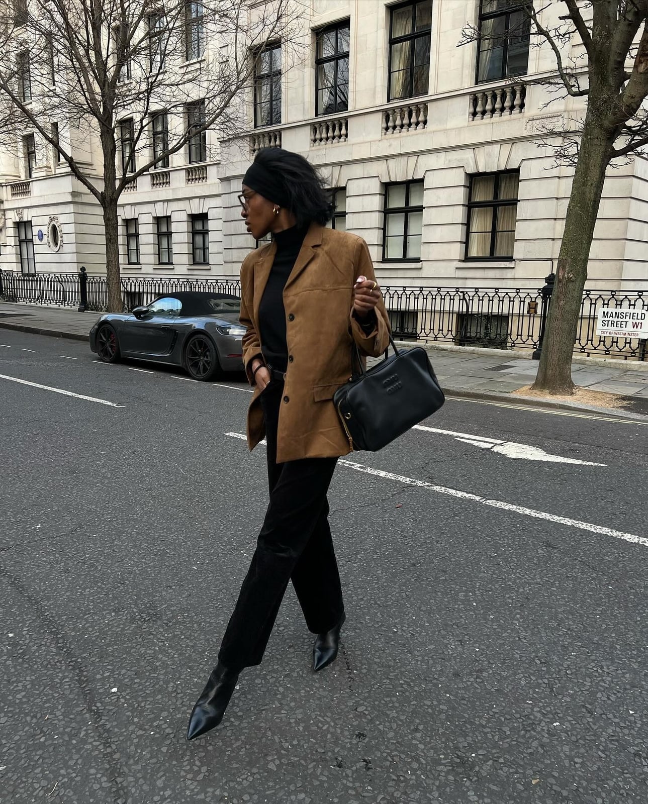 Brown Suede Blazers Are a Fast Track to Chic Autumn Style | Who What Wear