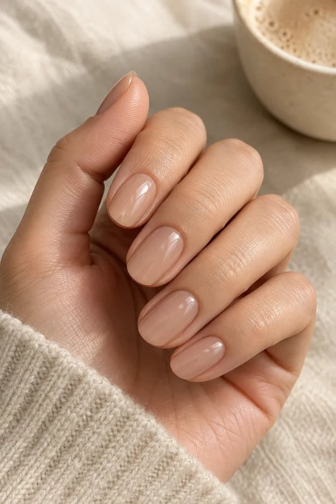 Fall Nude Nails: 12 Chic Designs from Simple to Glamorous | Nail Craftly