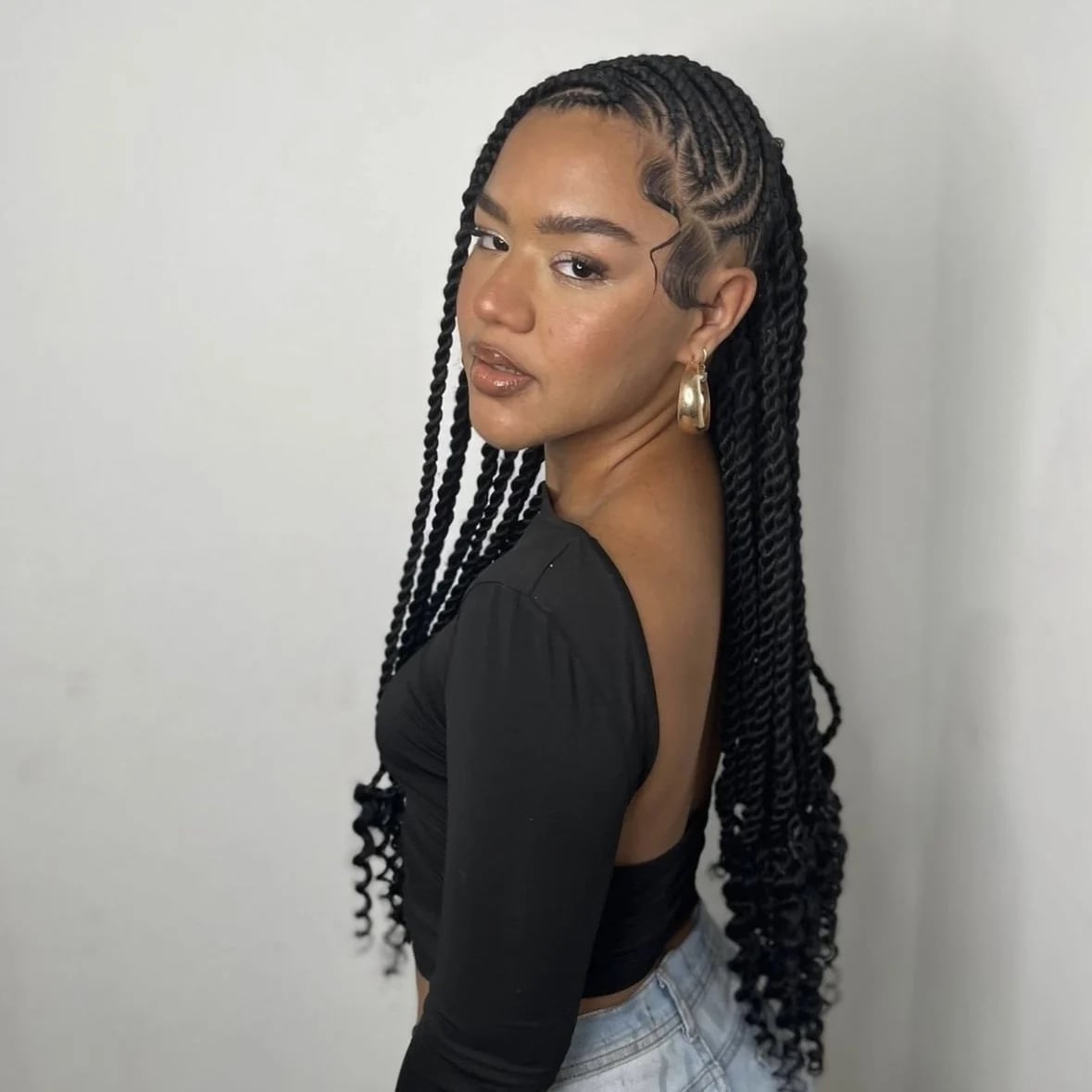 Black Box Braids With Blonde Tips — Classy Twisted Styles