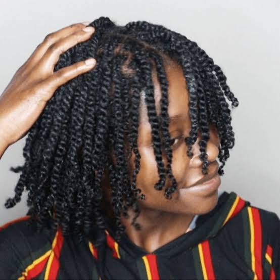 Air Dried Shoulder Length Loose Twists Air Dried Shoulder Length Loose Twists — Classy Two Strand Twists Natural Hair