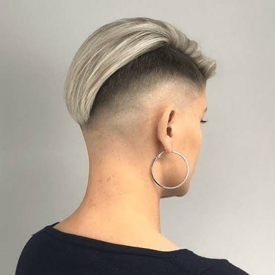 Sleek Ash Blonde Undercut With Smooth Fade — Classy Undercut Hairstyles