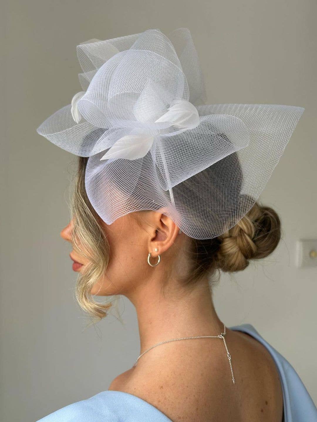 Dark Blonde Braided Bun with Accessory — Classy Updo Hair