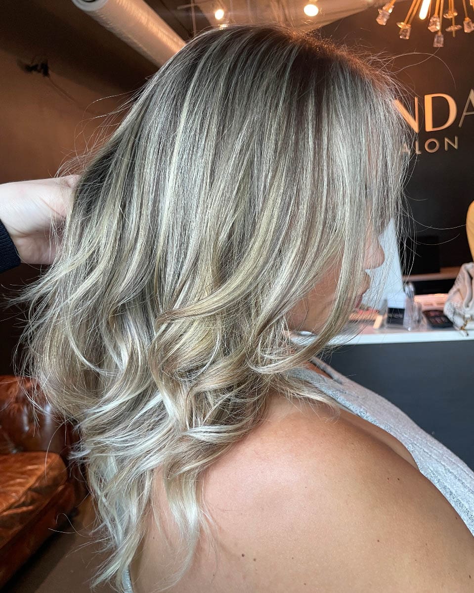 Icy Vanilla Blonde With Ash Tones Icy Vanilla Blonde With Ash Tones — Classy Vanilla Blonde