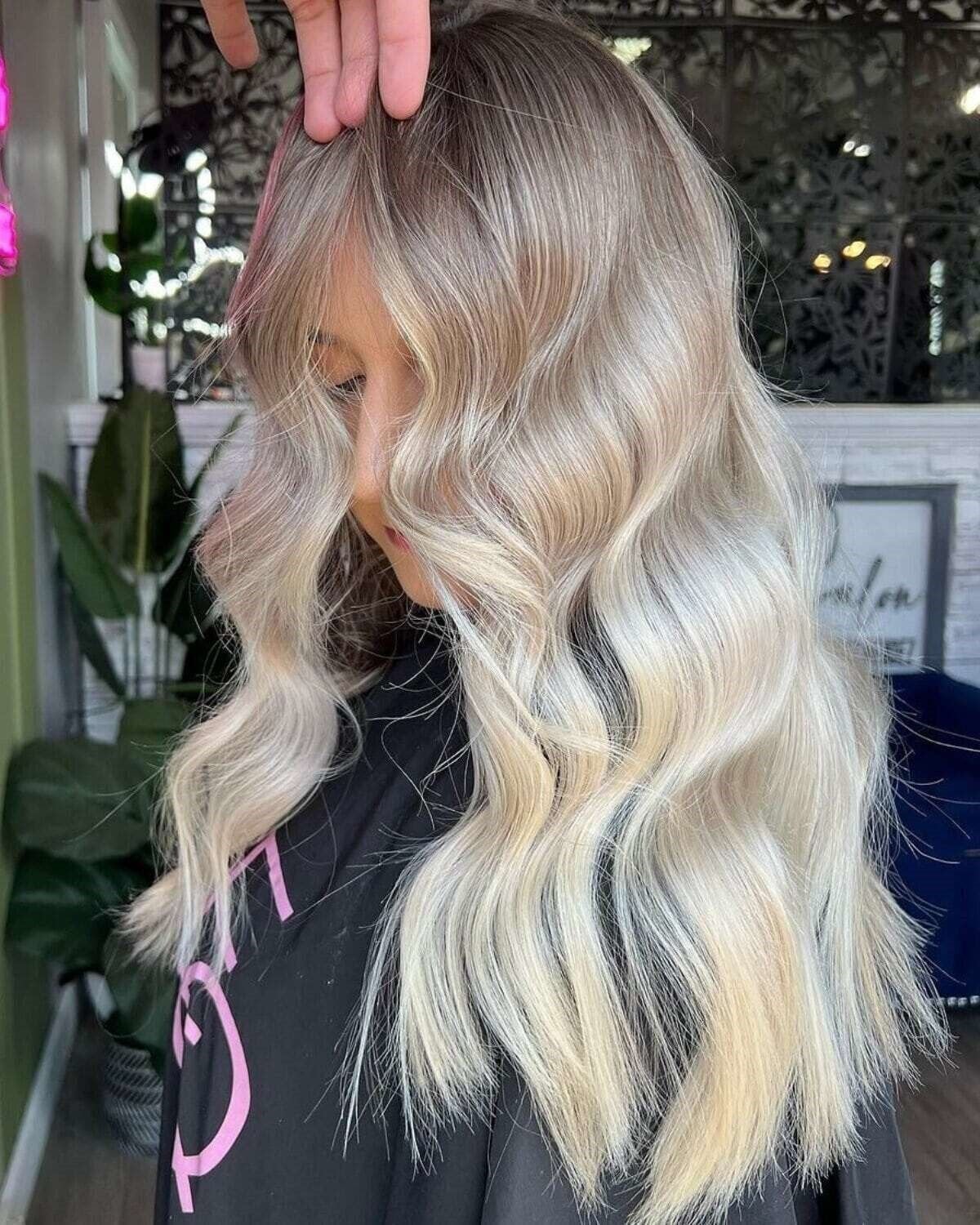 Collarbone Vanilla Blonde With Dimensional Balayage Collarbone Vanilla Blonde With Dimensional Balayage — Classy Vanilla Blonde