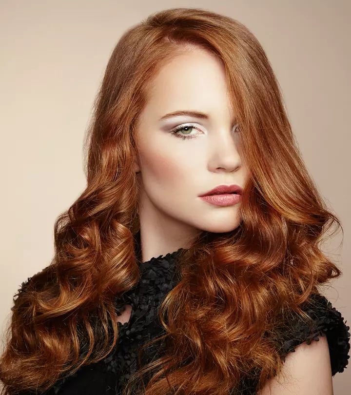 Mid-Back Loose Waves With Rich Red Tones Mid-Back Loose Waves With Rich Red Tones — Classy Volume Hair