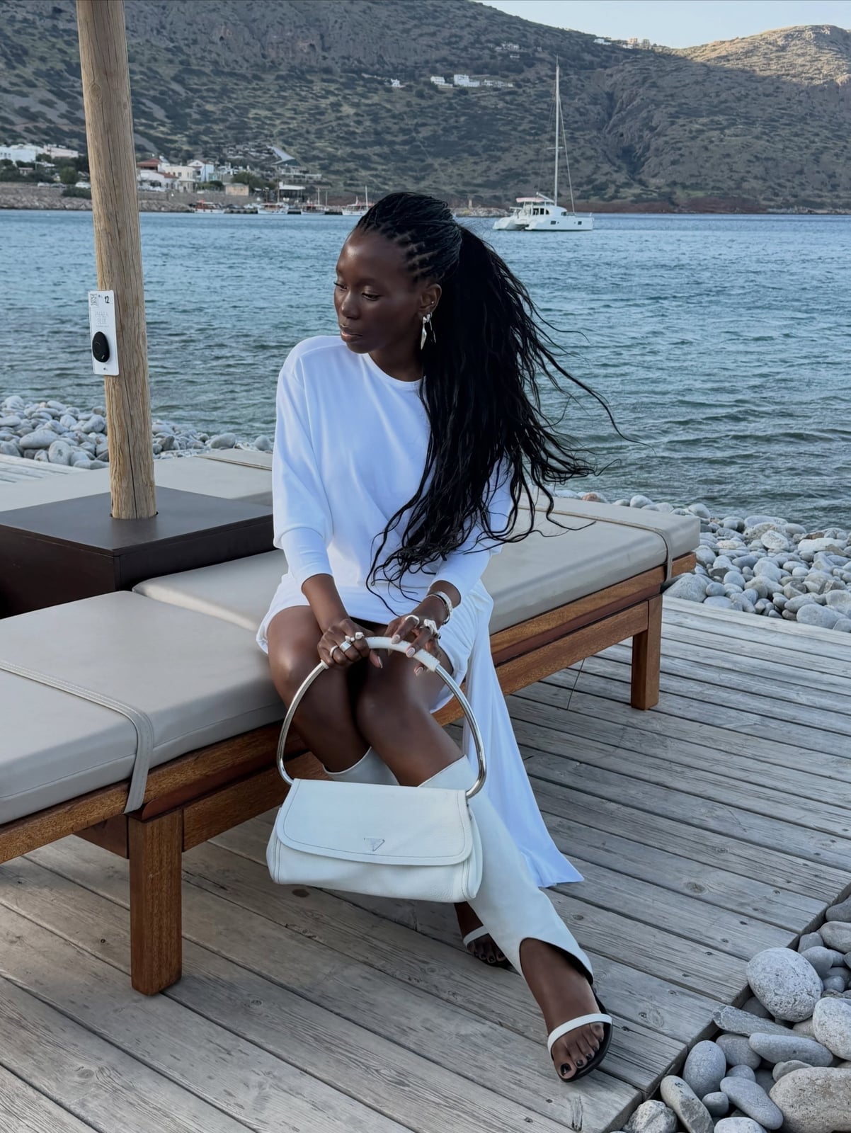 Relaxed Top and Linen Trousers for Resort — Classy White Outfits