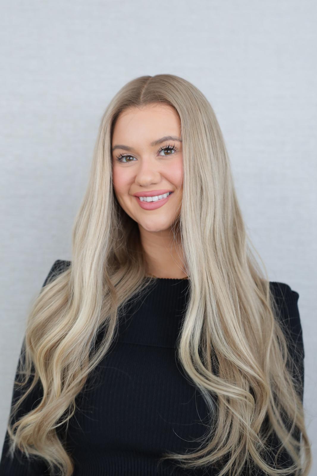 Long Ash Blonde Layers With Subtle Highlights Long Ash Blonde Layers With Subtle Highlights — Classy Wig Hair
