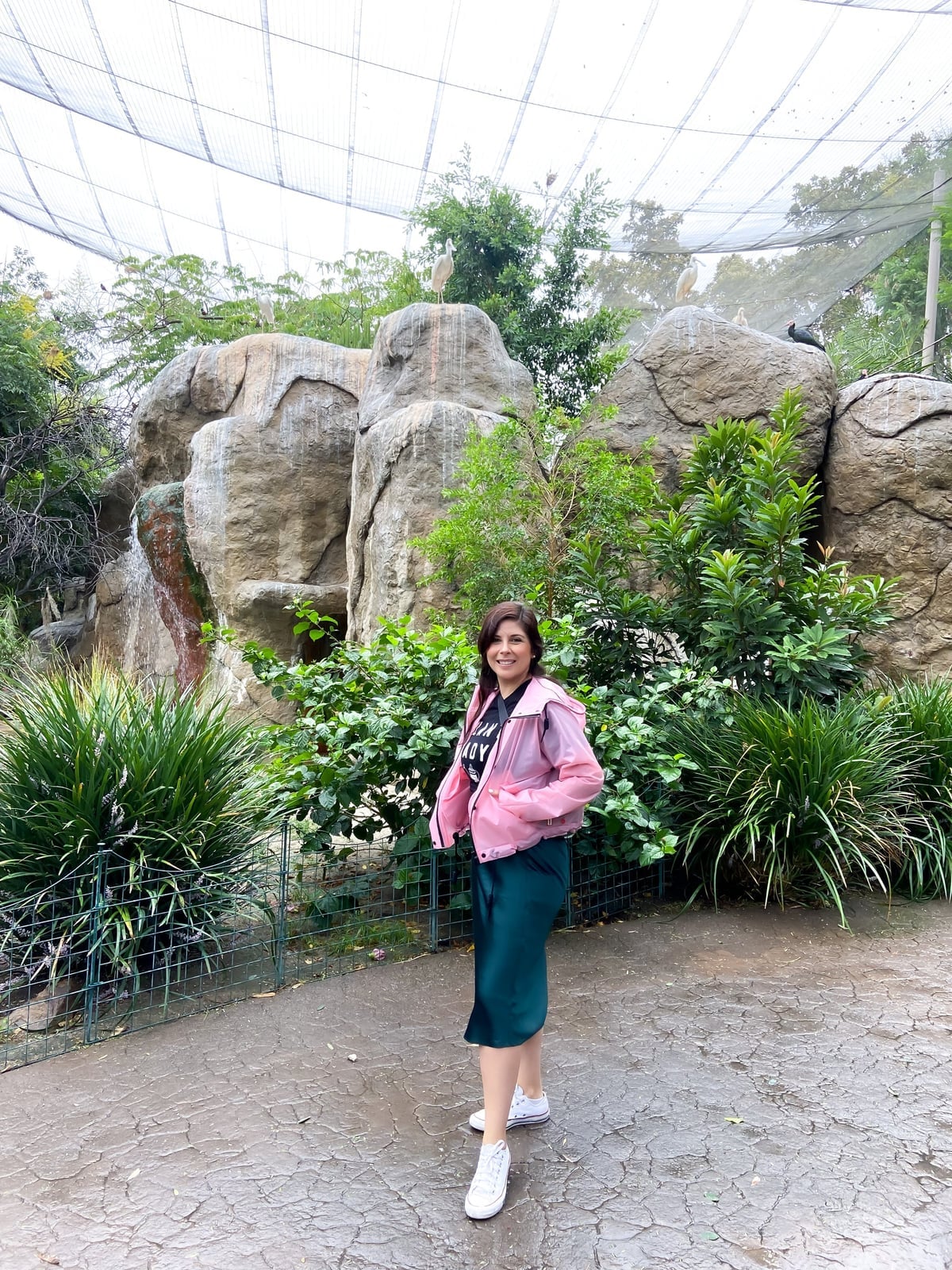 Pink Bomber Jacket Over Graphic Tee and Satin Skirt Pink Bomber Jacket Over Graphic Tee and Satin Skirt — Classy Zoo Outfits