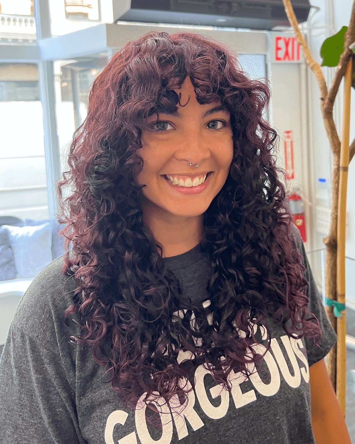 Collarbone Curly Hair Defined Curls Collarbone Curly Hair Defined Curls — Curly Hair Down Ideas