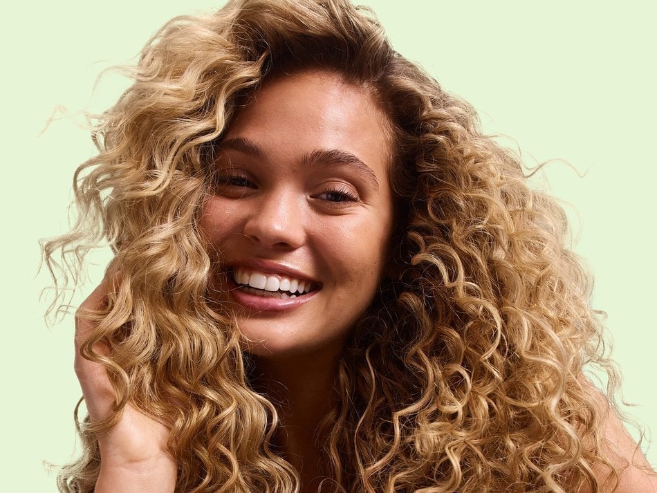 Shoulder Length Golden Blonde Shoulder Length Golden Blonde — Curly Hair Dye Styles