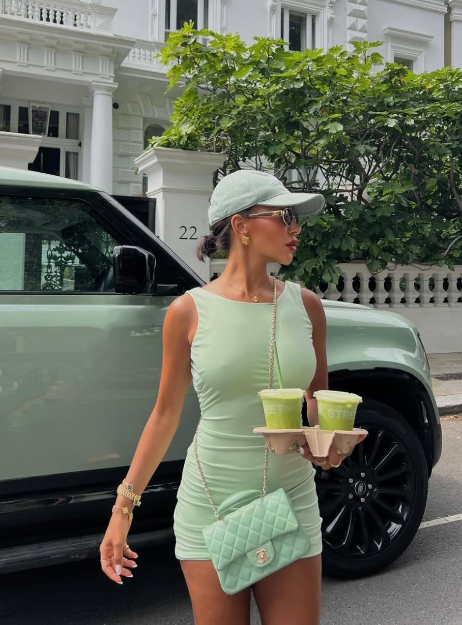 Mint Green Ruched Bodycon Dress Style — Cute Cute Outfits