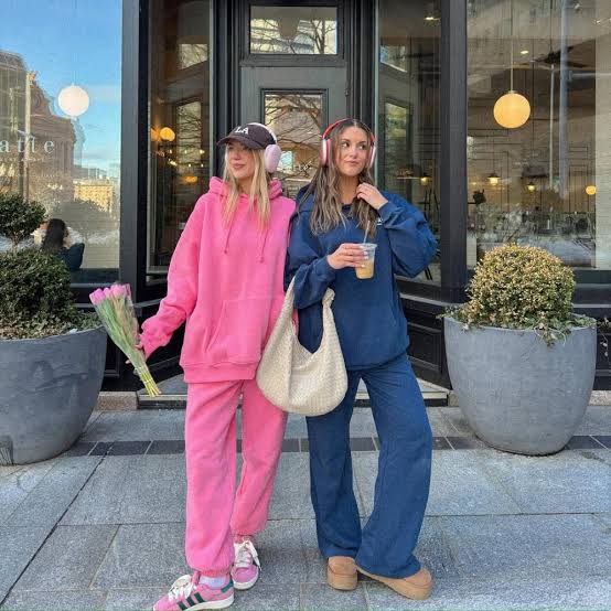 Matching Hoodie and Wide-Leg Pant Sets Matching Hoodie and Wide-Leg Pant Sets — Cute Outfit Inspo for School