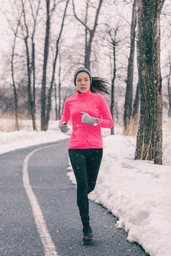 Bright Pink Jacket for Winter Running — Cute Running Outfits