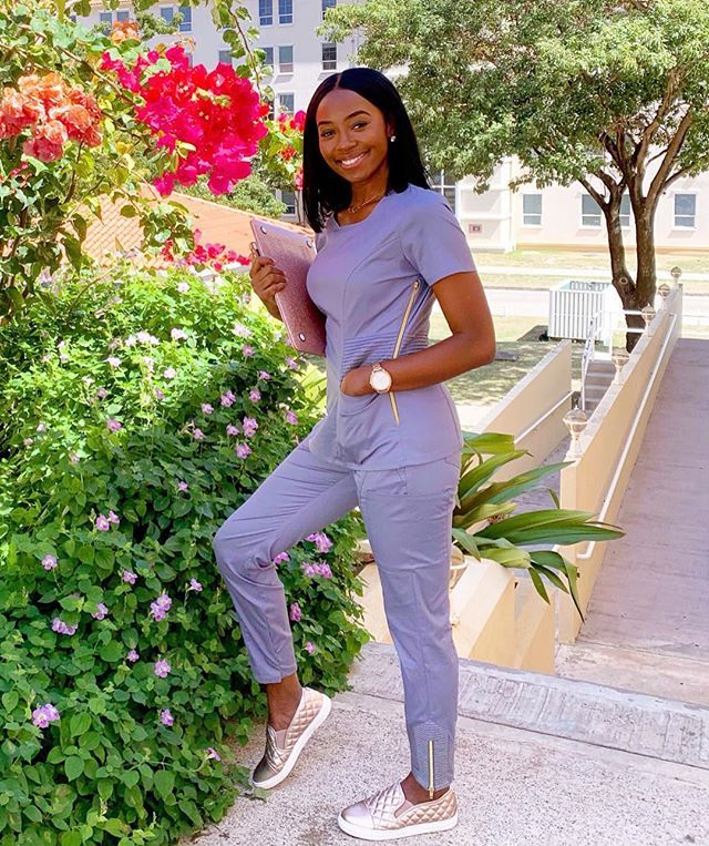 Cute Nursing Outfits - in 2024 Medical scrubs fashion Medical scrubs outfit Nursing clothes