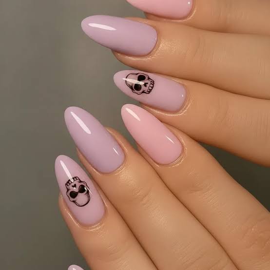 Pastel Goth Nails: 60+ Creepy Cute Ideas | Mirellé Inspo