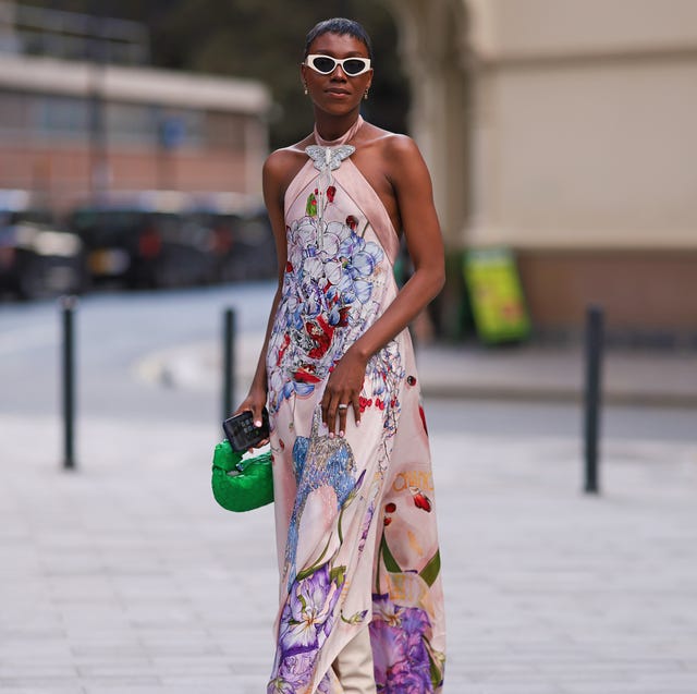 Pastel Floral Halter Maxi Dress — Cute Unique Outfits