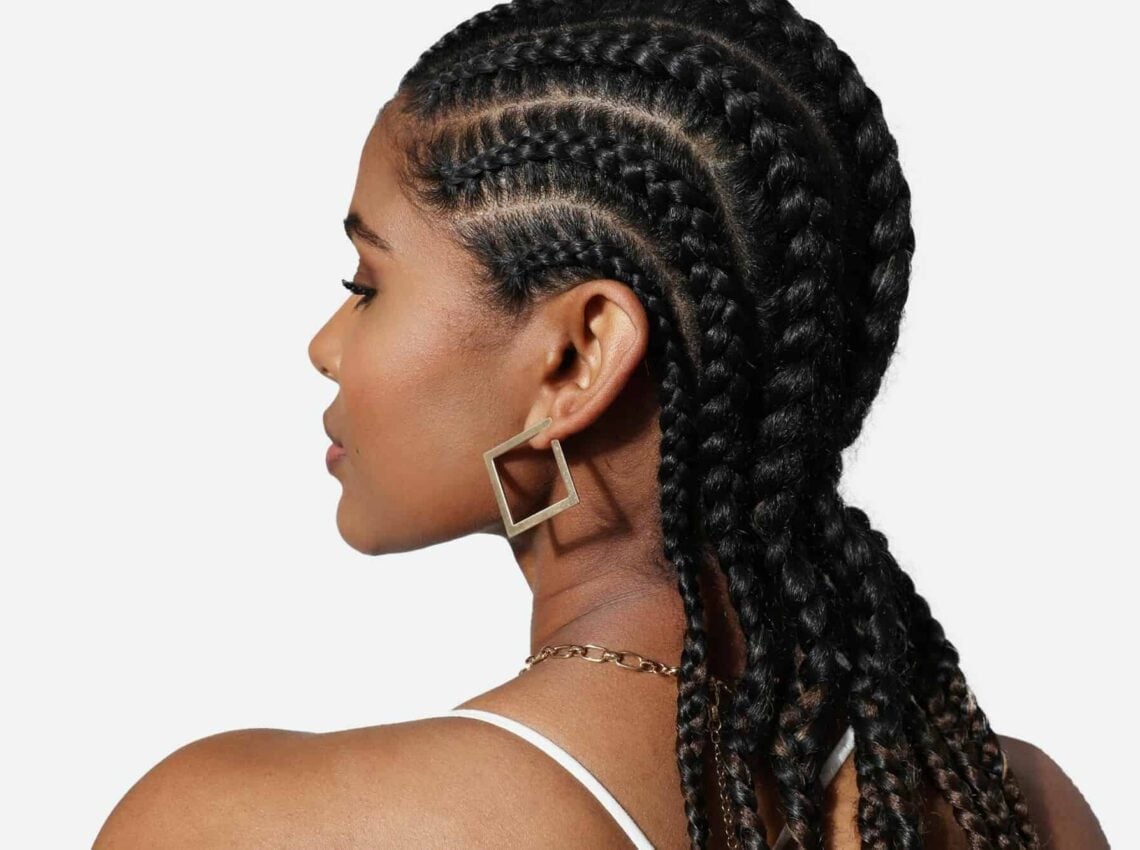 Mid-Back Neat Cornrow Braids — Easy Braided Hairstyles Natural Hair