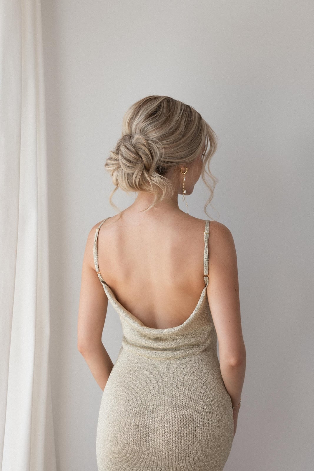 Sleek Low Chignon Updo — Easy Wedding Hairstyles for Long Hair