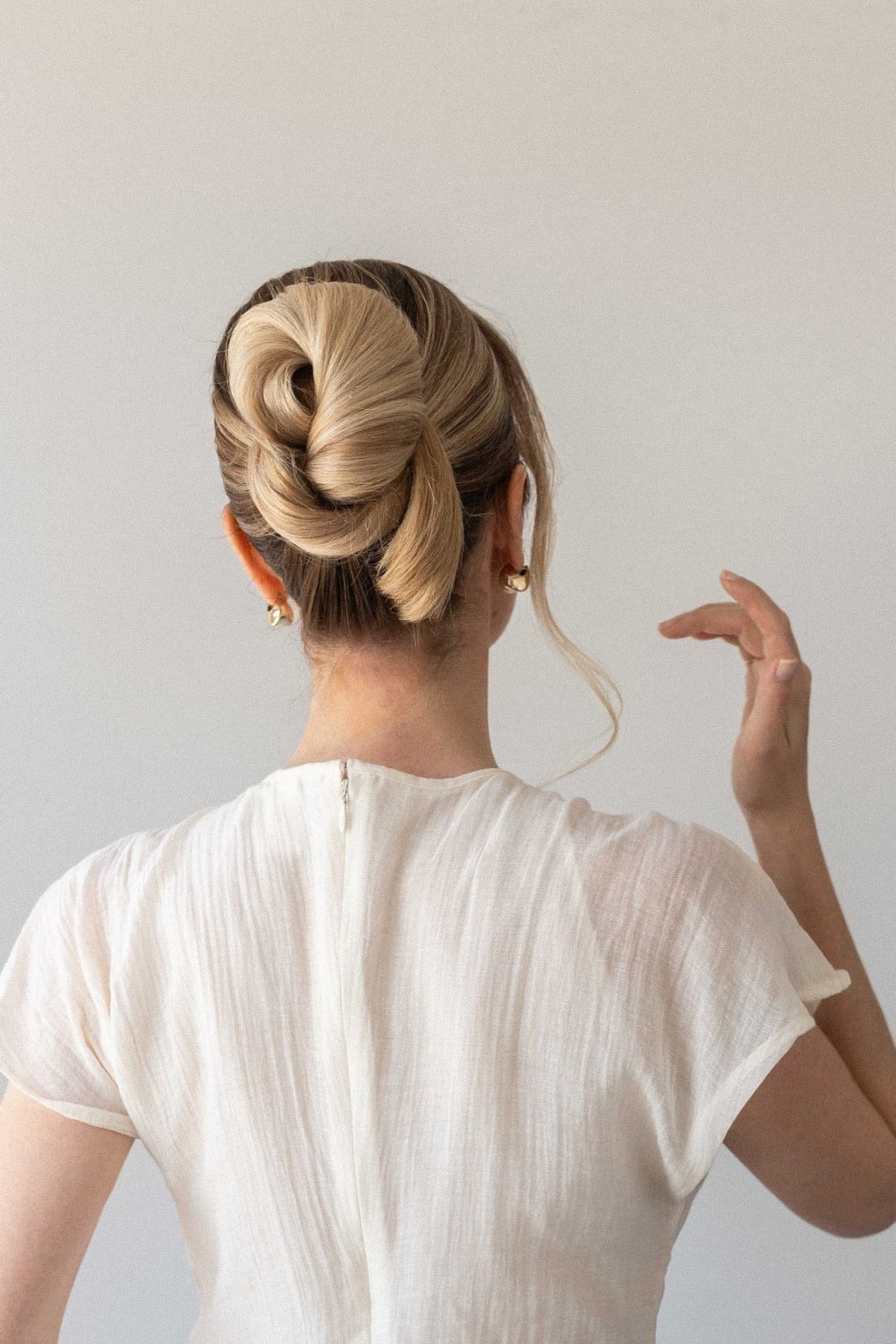 Sculpted Chignon At The Nape — Elegant Updo Inspo
