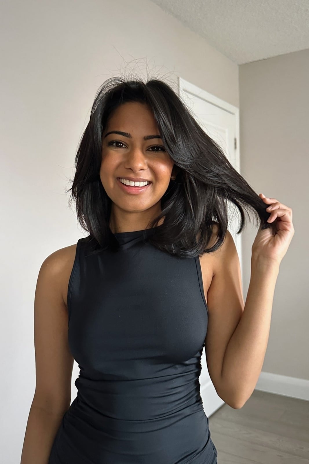 Shoulder Length Layered Lob With Volume Shoulder Length Layered Lob With Volume — Medium Hair Ideas