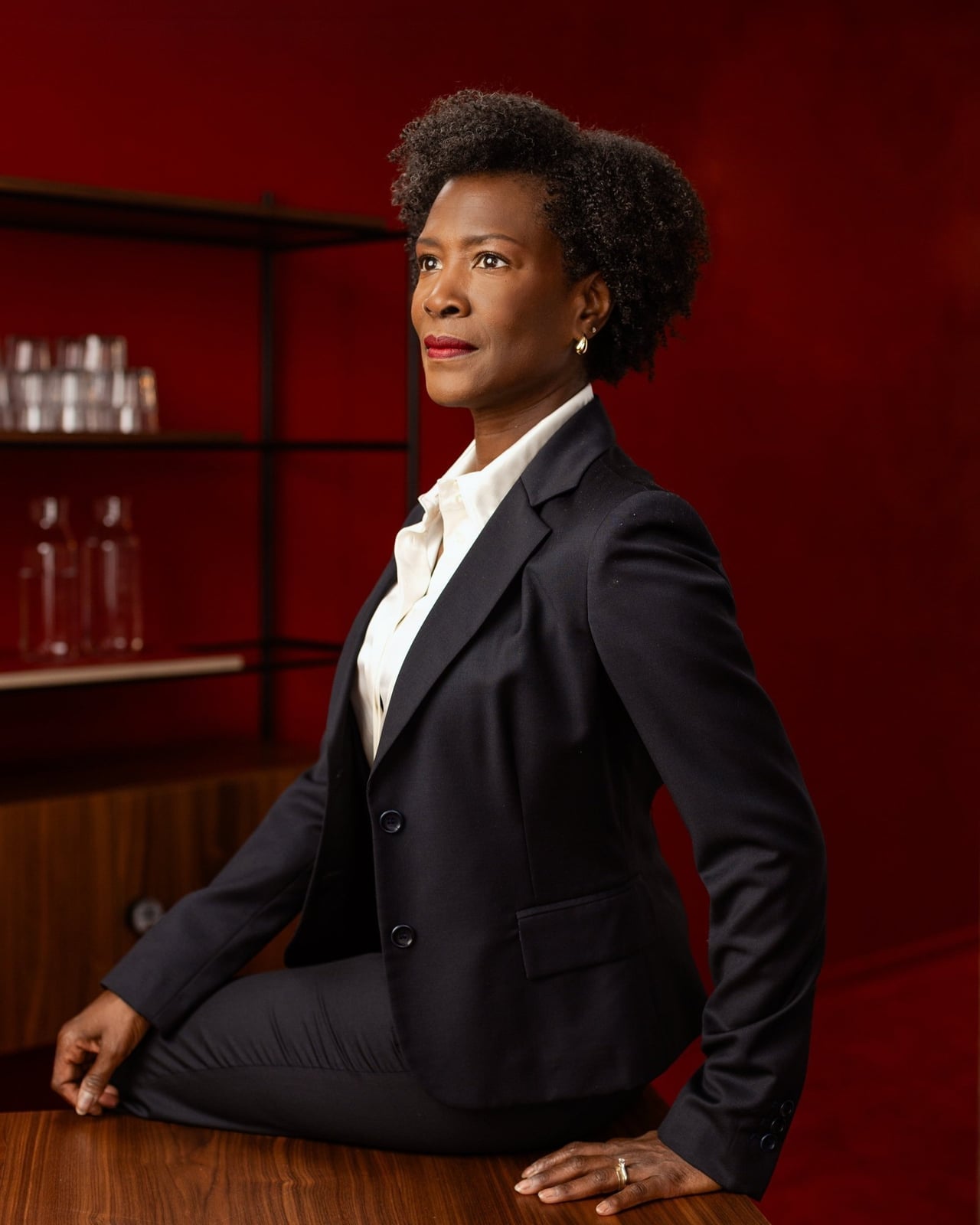 Defined Short Afro — Natural Hair Black Women Styles