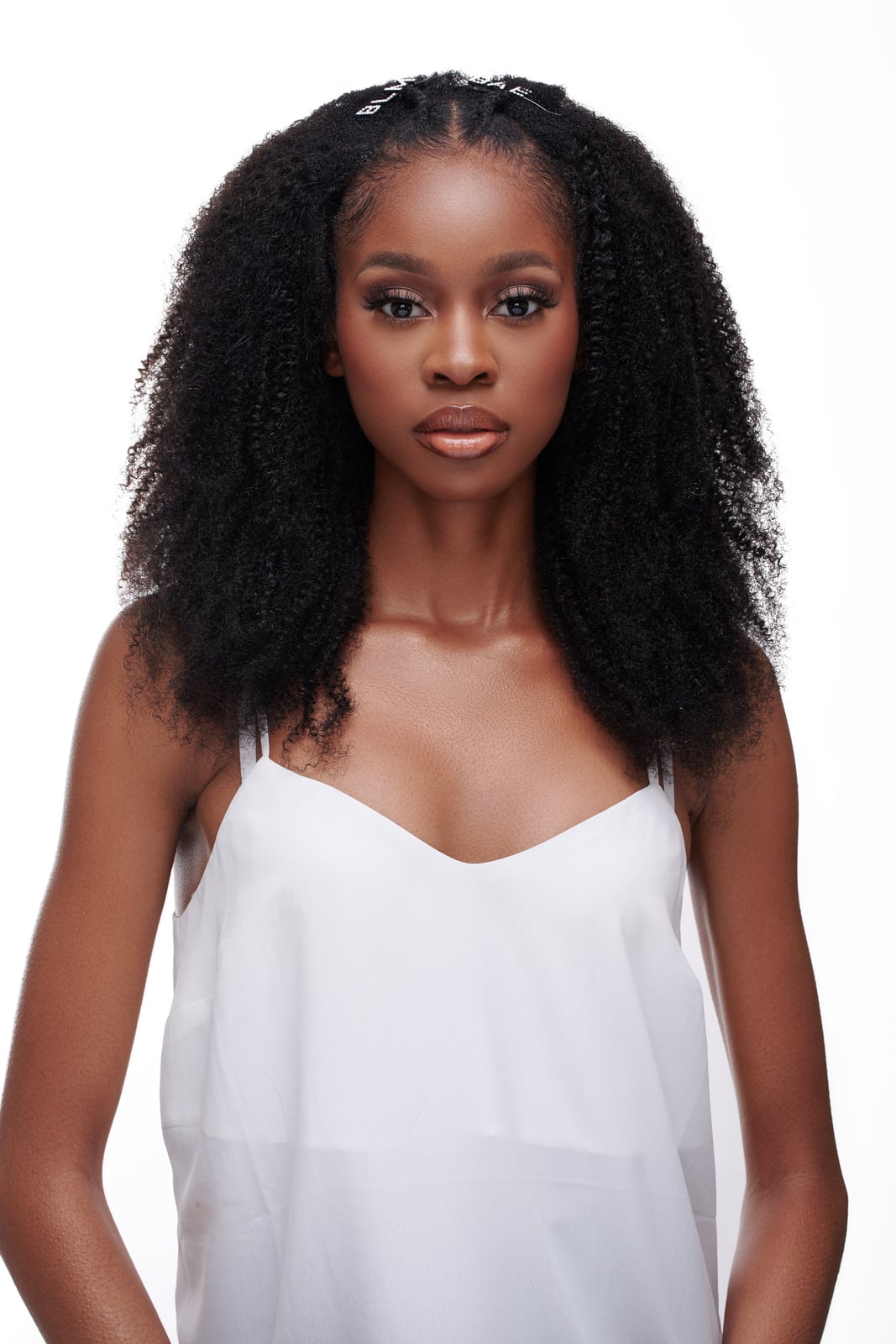 Voluminous Mid-Back Kinky Curly Hair — Natural Hair Black Women Styles