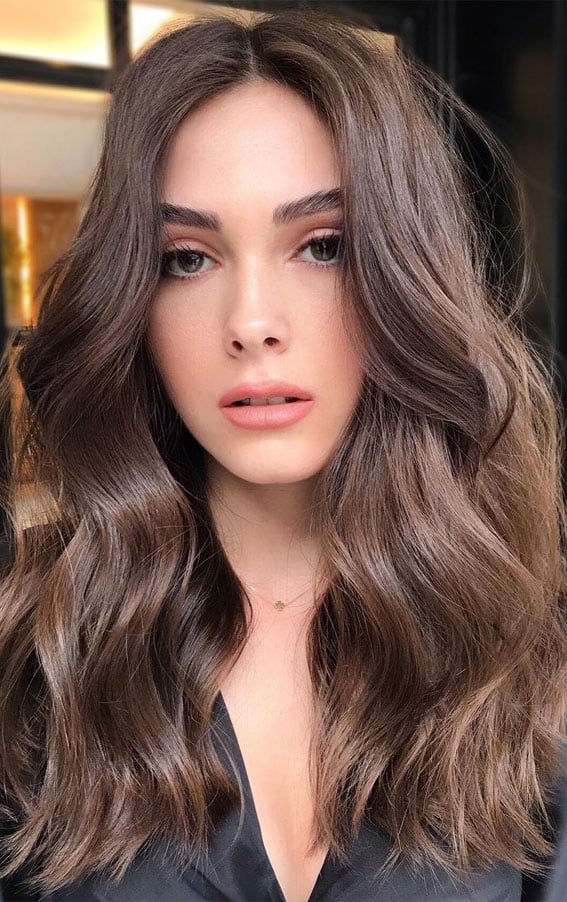 70 Hottest Brown Hair Colour Shades For Stunning Look : Warm, natural and fresh tones