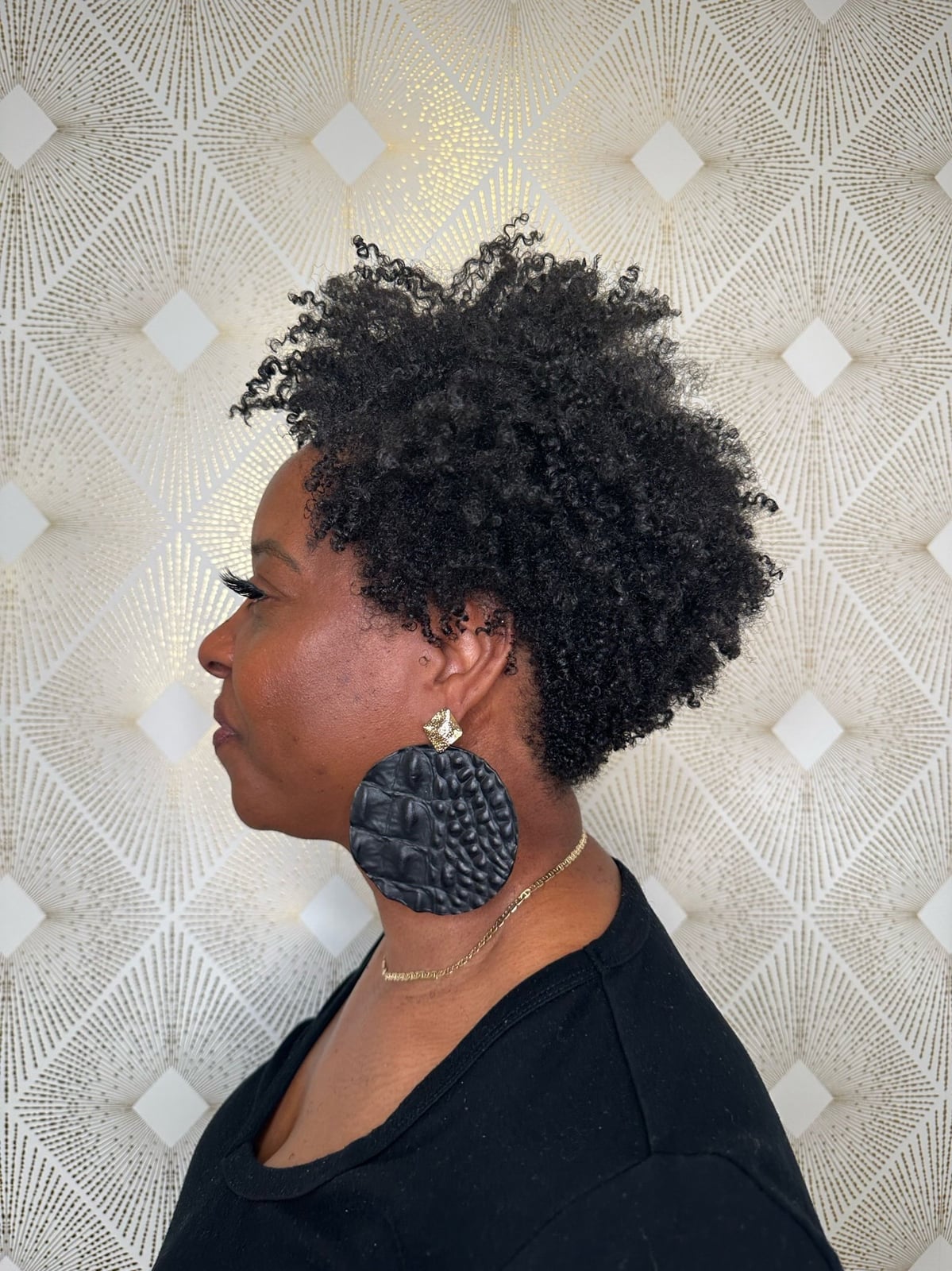 Tapered Afro With Cropped Sides — Natural Hair Ideas