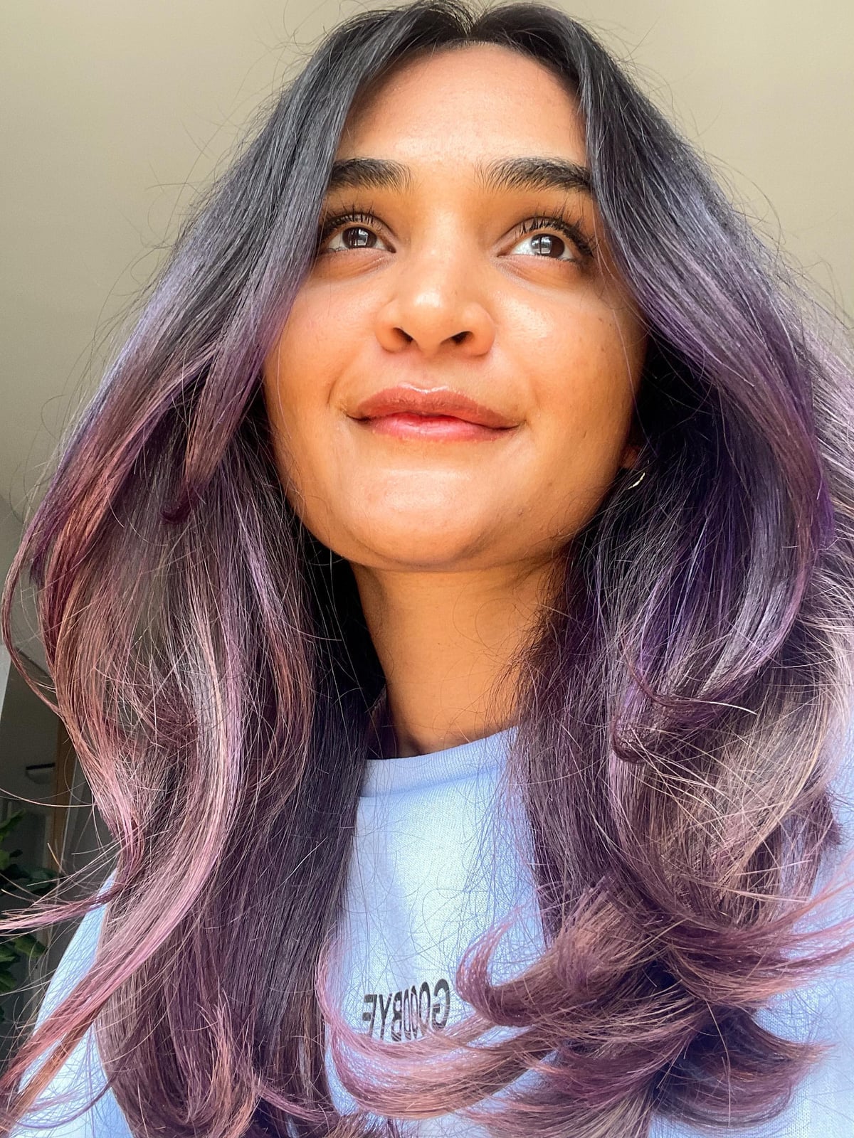 Collarbone Dusty Purple With Pinkish Undertones Collarbone Dusty Purple With Pinkish Undertones — Purple Hair Color Styles