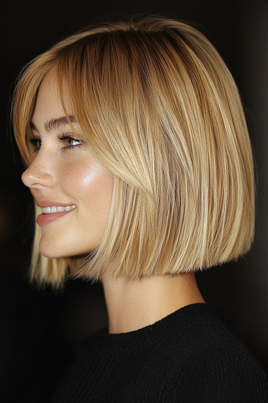 28 Superior Blunt Bob Haircuts for Sharp Hairstyle – CreativeBooster