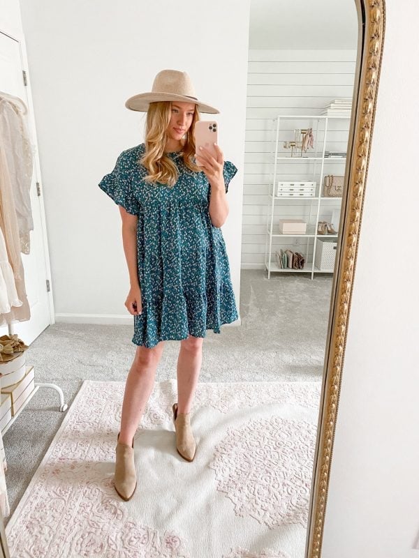 Teal Babydoll Dress Casual Everyday Teal Babydoll Dress Casual Everyday — Simple Dresses to Wear