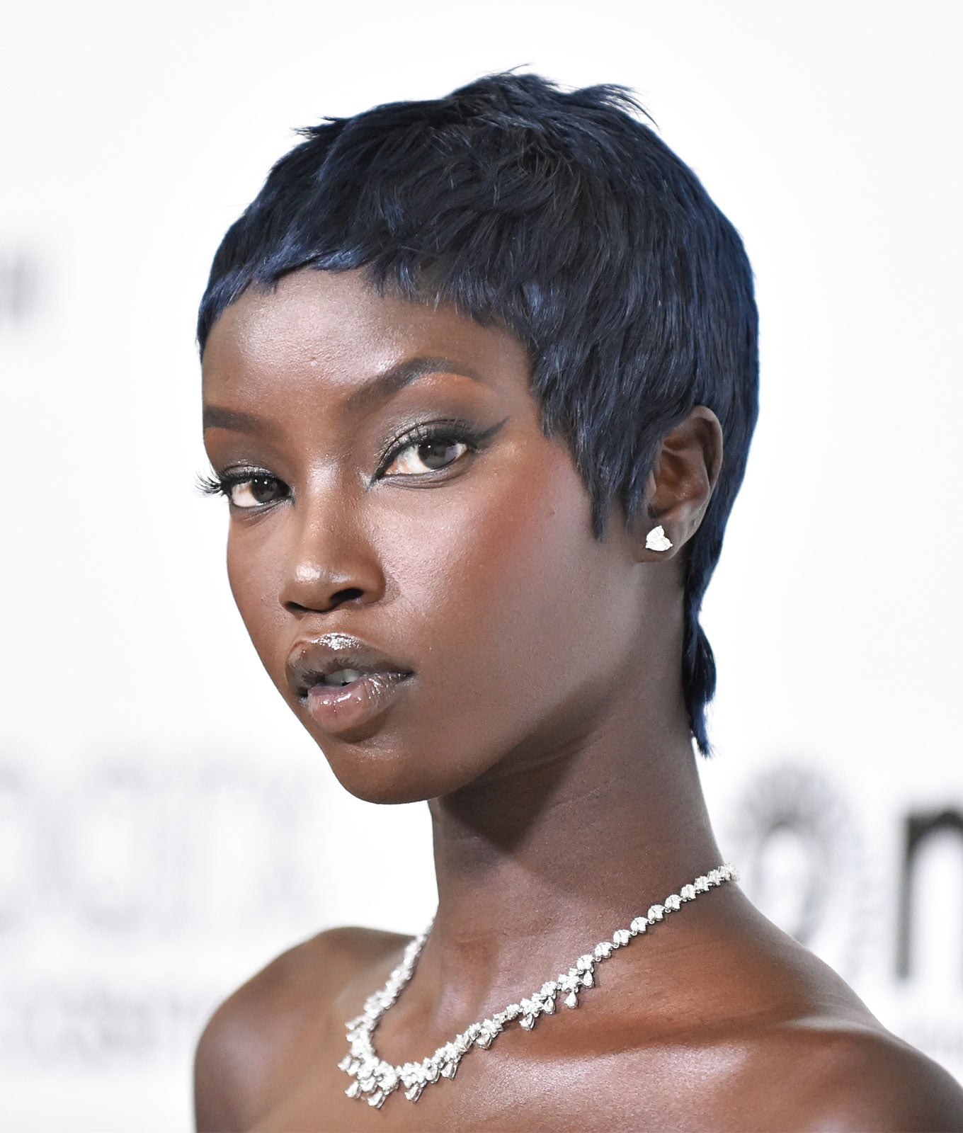 Textured Dark Blue Pixie Cut Textured Dark Blue Pixie Cut — Simple Haircuts for Black Women