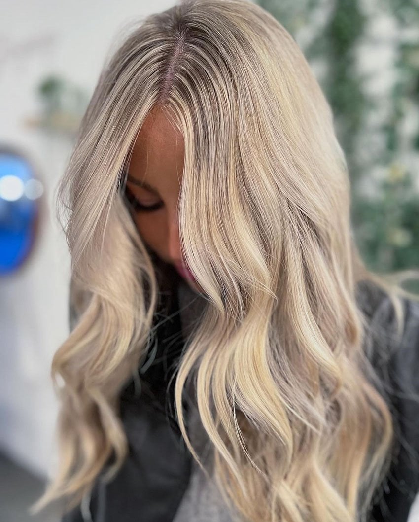 Dark Blonde With Ash Blonde Highlights Dark Blonde With Ash Blonde Highlights — Simple Highlights