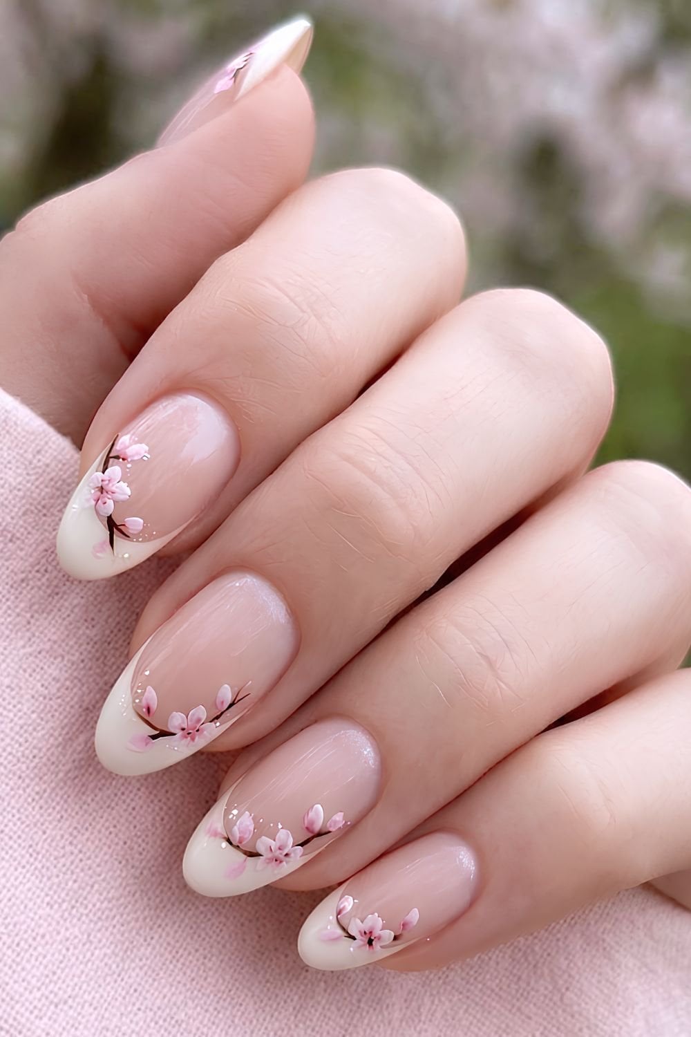 Easy Cherry Blossom Nail Polish Discover 430 Cherry Blossoms Nail Art Designs And Blossom Tree Nails
