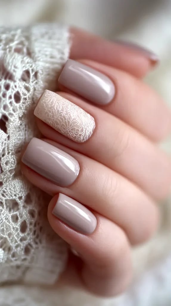 Long Stiletto Pink White Lace Bows Long Stiletto Pink White Lace Bows — Simple Lace Nails