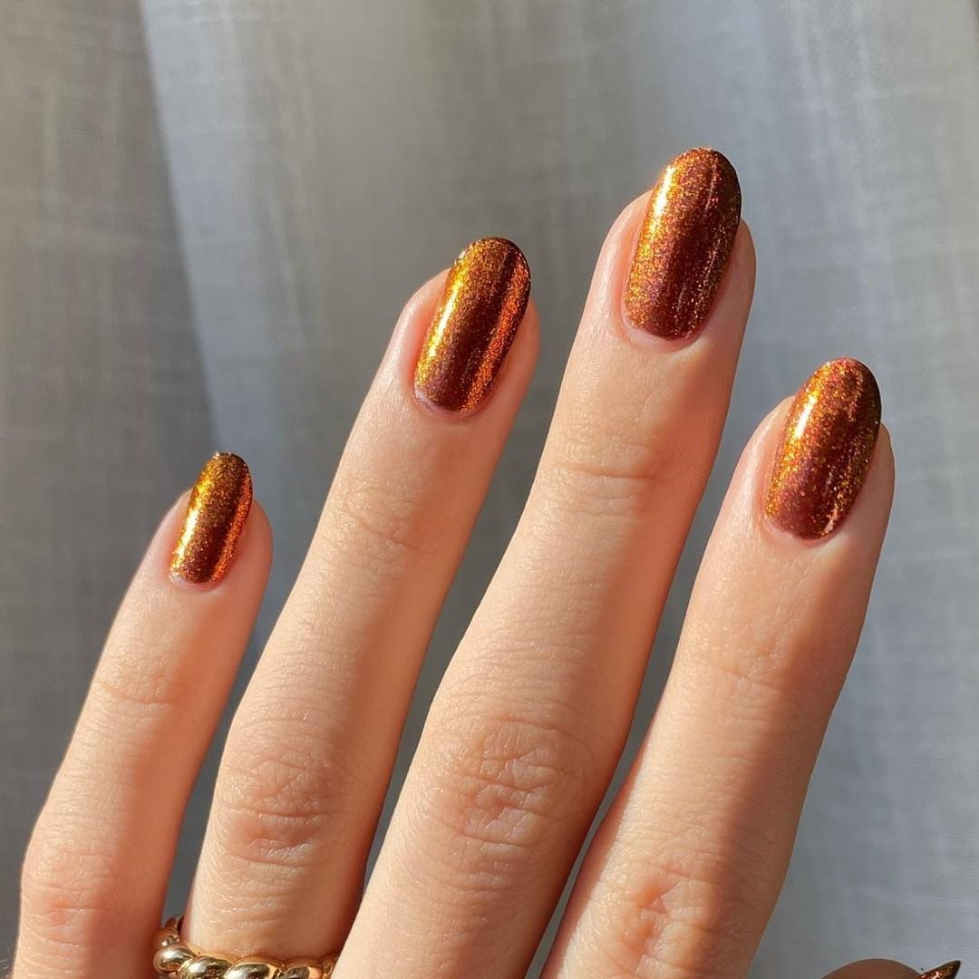 Simple Summer Nails Solid Color — Simple Metallic Nails