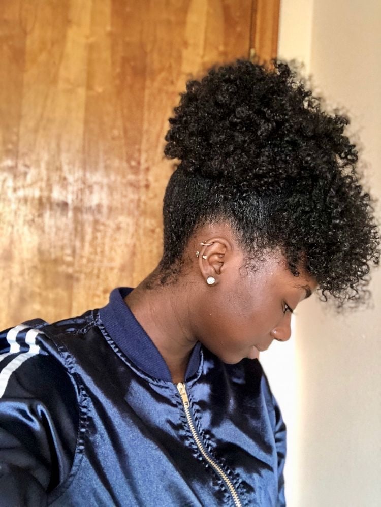 Short Ear Length Air-Dried Texture Short Ear Length Air-Dried Texture — Simple Natural Hair Hairstyles