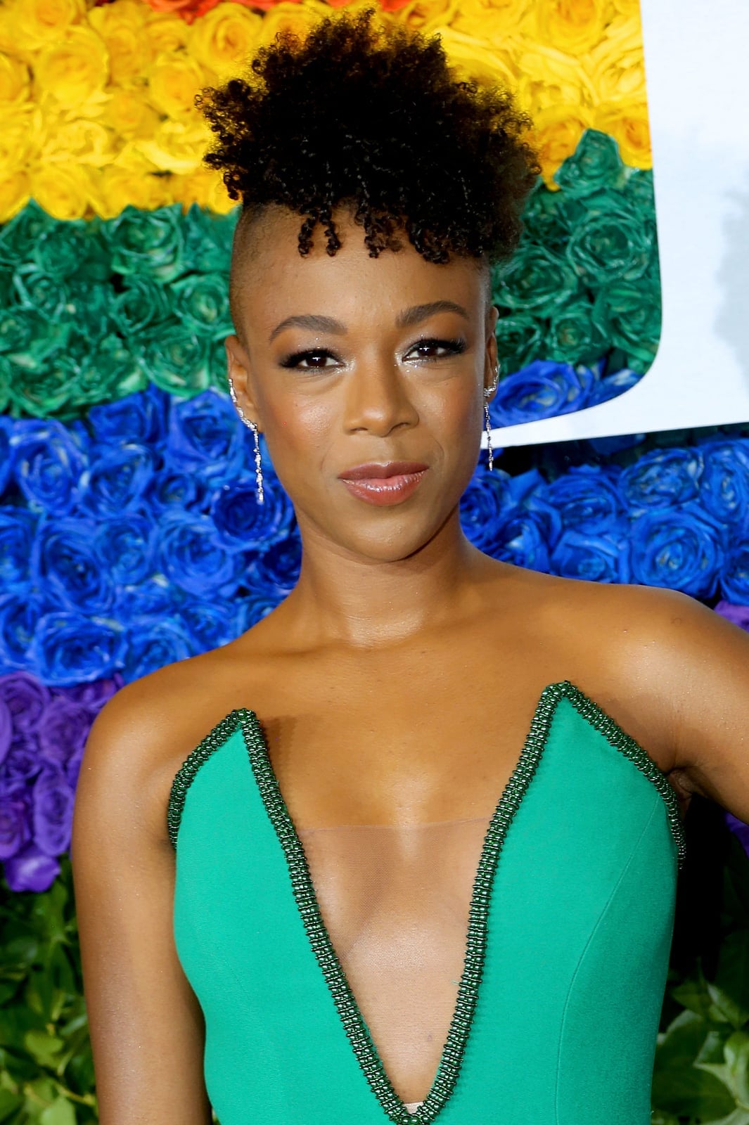 Short Natural Coils With Middle Part Short Natural Coils With Middle Part — Simple Natural Hair Hairstyles