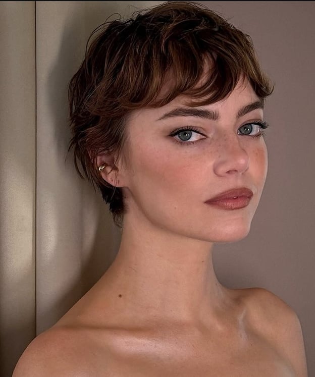 Edgy Spiky Grey Pixie With Cropped Nape — Simple Pixie Hairstyles