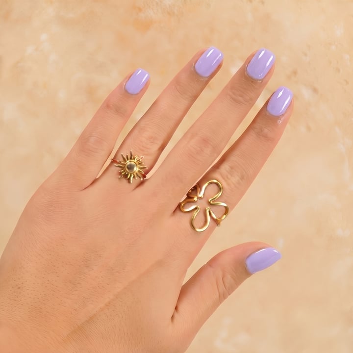 Extra Short Square Lavender Nails Extra Short Square Lavender Nails — Simple Short Cute Nails