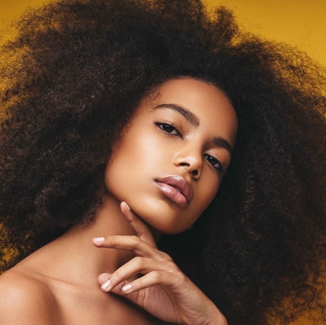 Mid-Back Voluminous Dark Brown Blowout Mid-Back Voluminous Dark Brown Blowout — Trendy 4c Hairstyles