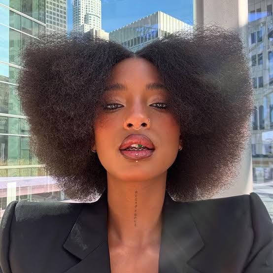 Voluminous Shoulder Length Afro Blowout Voluminous Shoulder Length Afro Blowout — Trendy 4c Hairstyles