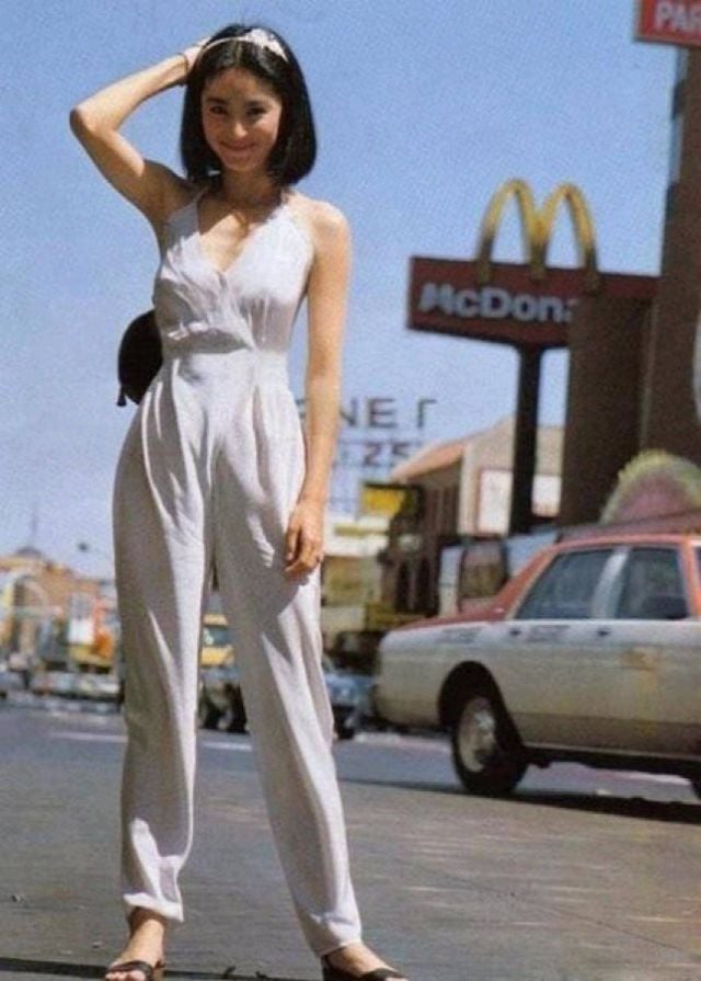 Halter Neck Jumpsuit with Wide Legs Halter Neck Jumpsuit with Wide Legs — Trendy 90s Style