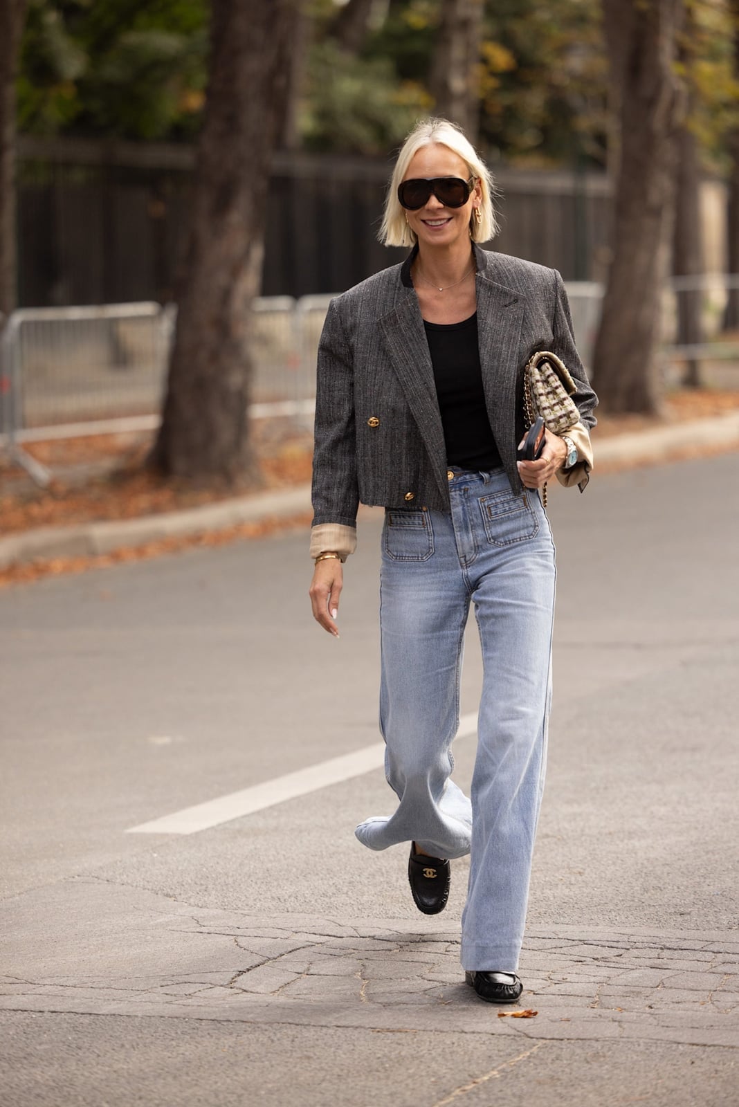 Burgundy Bomber Jacket With Blue Jeans And Loafers — Trendy Basic Outfits