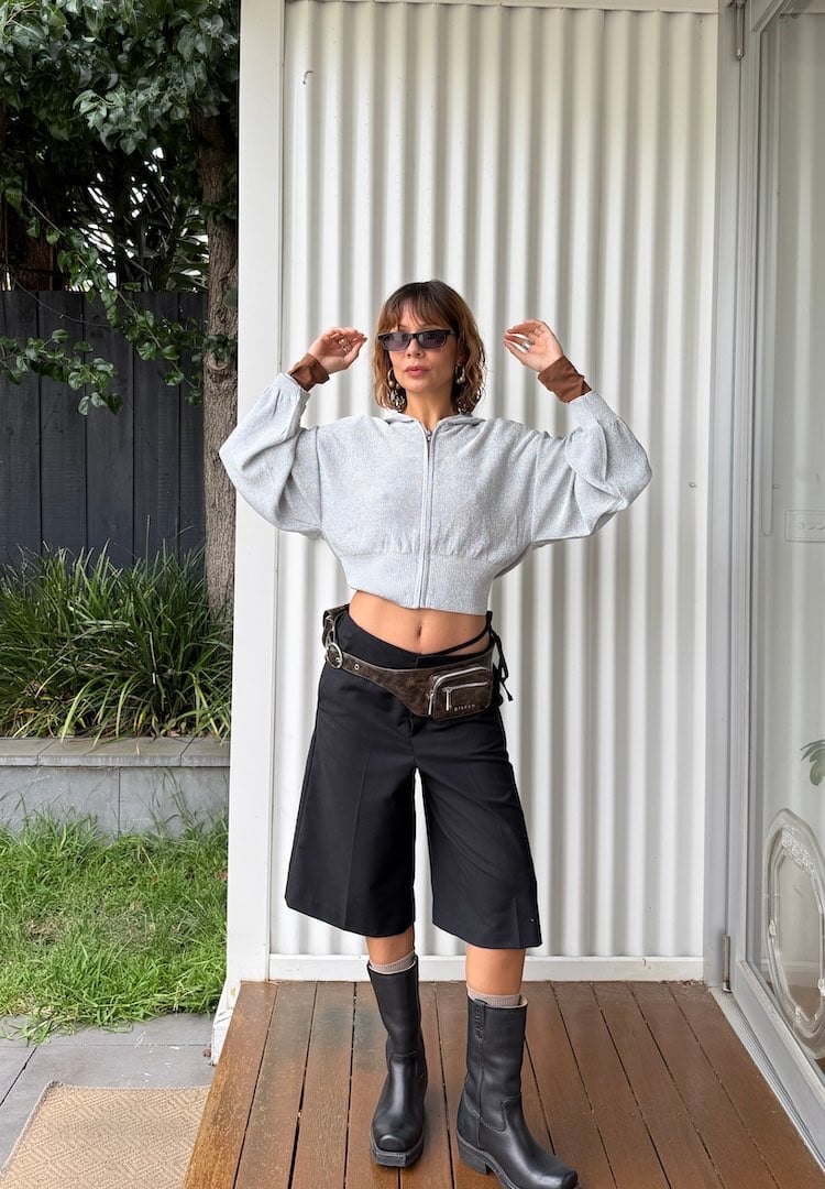 Fanny Pack Belt With Hoodie Fanny Pack Belt With Hoodie — Trendy Belt Outfits