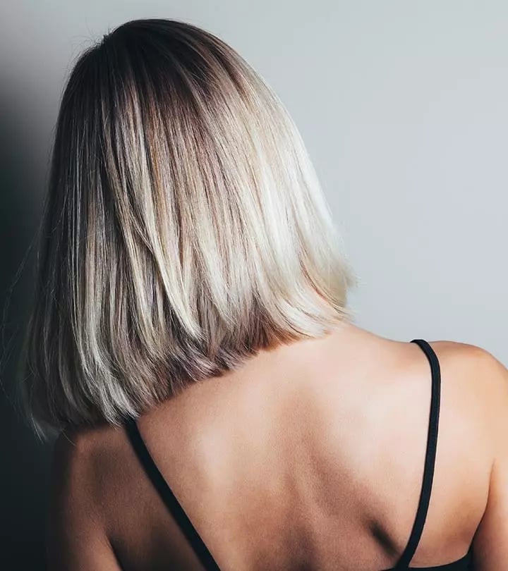 Ash Blonde Balayage Bob With Layers Ash Blonde Balayage Bob With Layers — Trendy Blonde Balayage