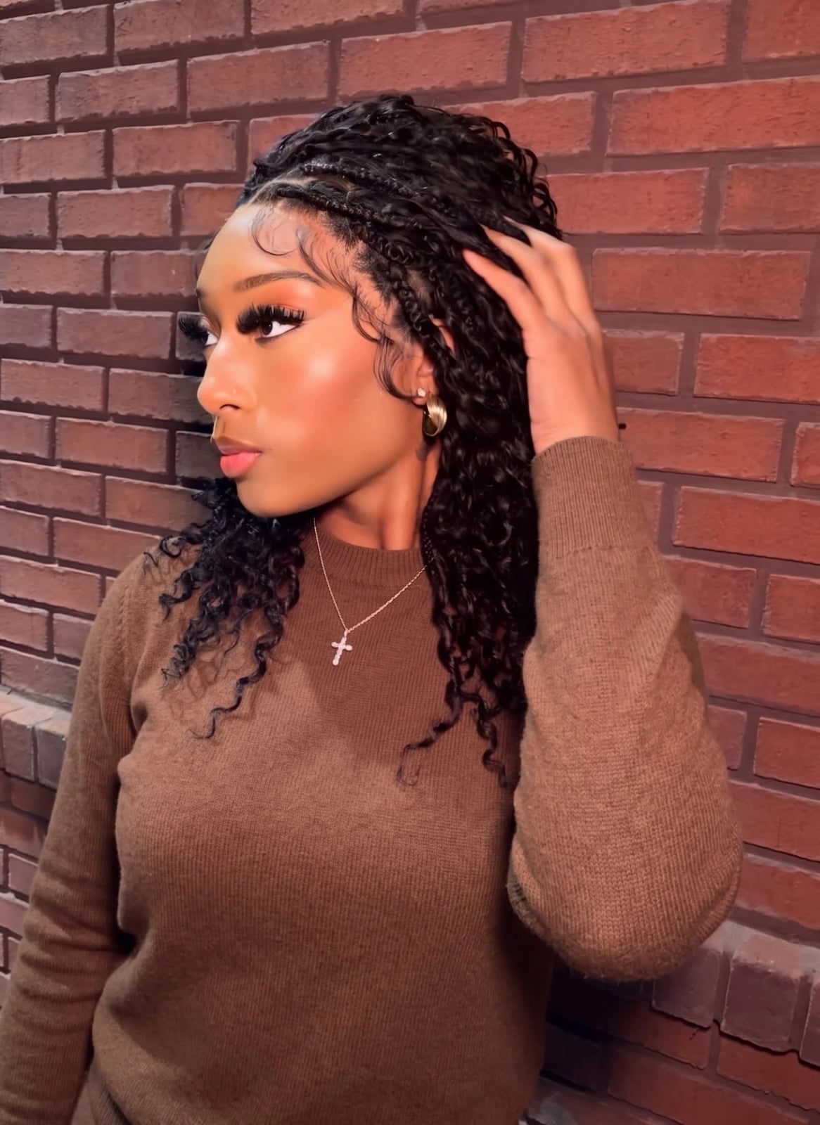 Box Braids With Lace Front And Baby Hairs Box Braids With Lace Front And Baby Hairs — Trendy Braids Wig