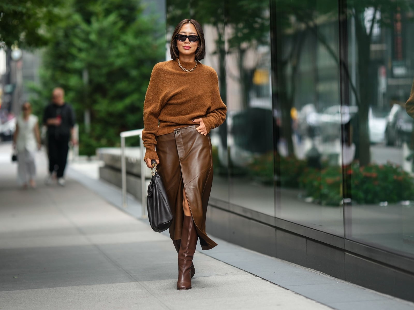 What to Wear With a Leather Skirt for Fall 2025, According to a Style Editor | Glamour