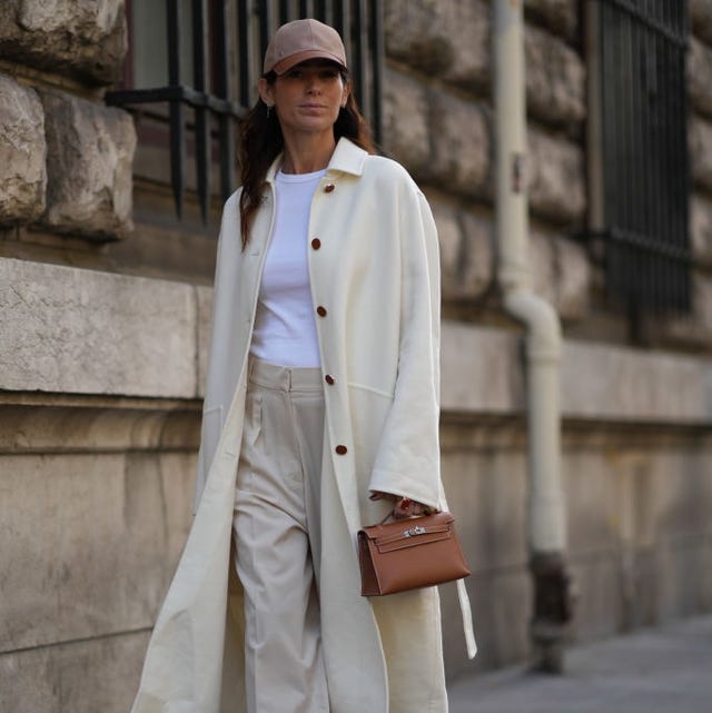 Cream Coat Adds a Sophisticated Layer Cream Coat Adds a Sophisticated Layer — Trendy Casual Church Outfit