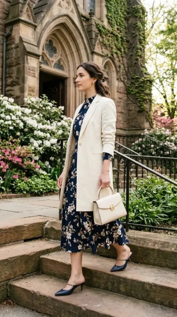 15 Modest Spring Floral Dresses for Church & Everyday
